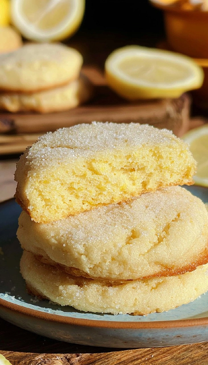 Soft & Chewy Lemon Sugar Cookies 97 Soft & Chewy Lemon Sugar Cookies