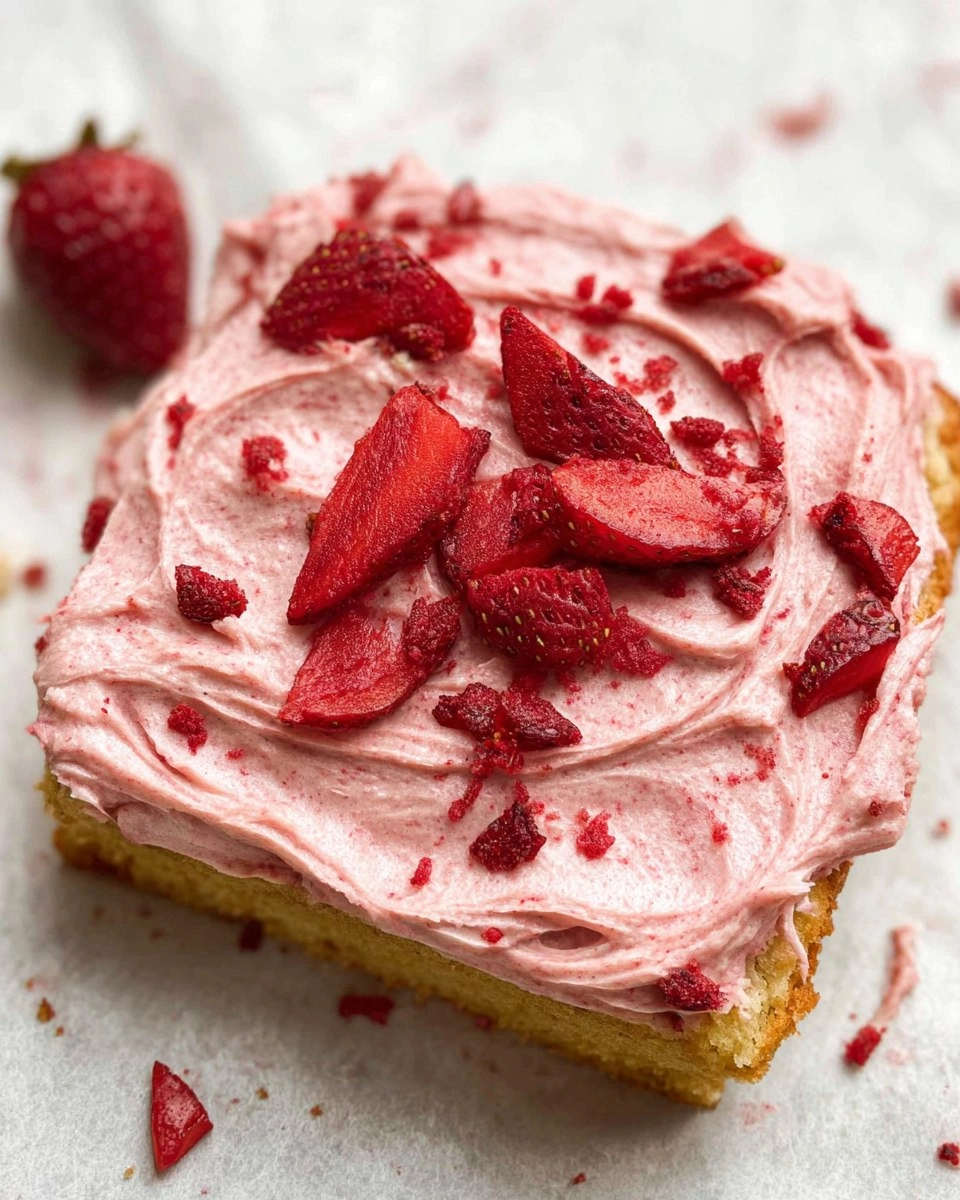 Strawberry Snack Cake 92 Strawberry Snack Cake
