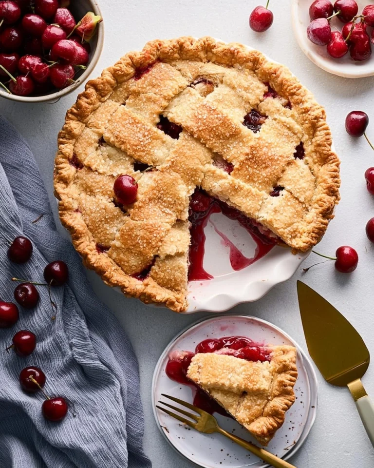 The Best Cherry Pie Recipe (Homemade Pie Crust) 5 The-Best-Cherry-Pie-Recipe-Homemade-Pie-Crust-Recipe