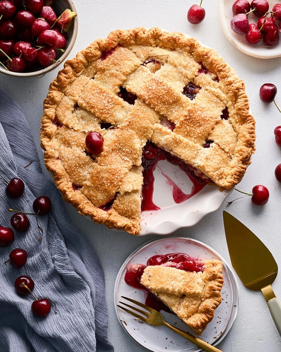 The Best Cherry Pie Recipe (Homemade Pie Crust)