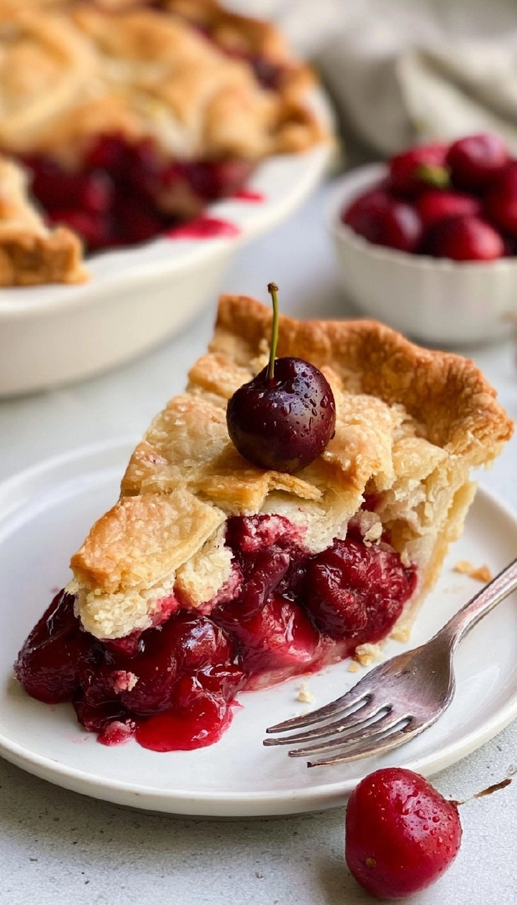 The Best Cherry Pie Recipe (Homemade Pie Crust)