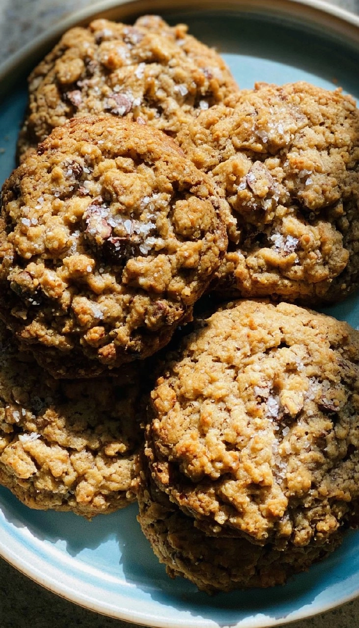 Toasted Milk Chocolate Cowboy Cookies