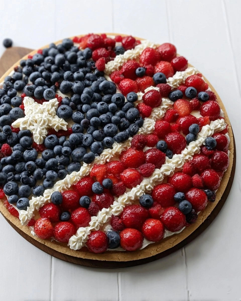 American Flag Fruit Pizza 76 American Flag Fruit Pizza