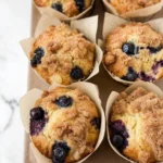 Blueberry-Peach-Muffins-Recipe