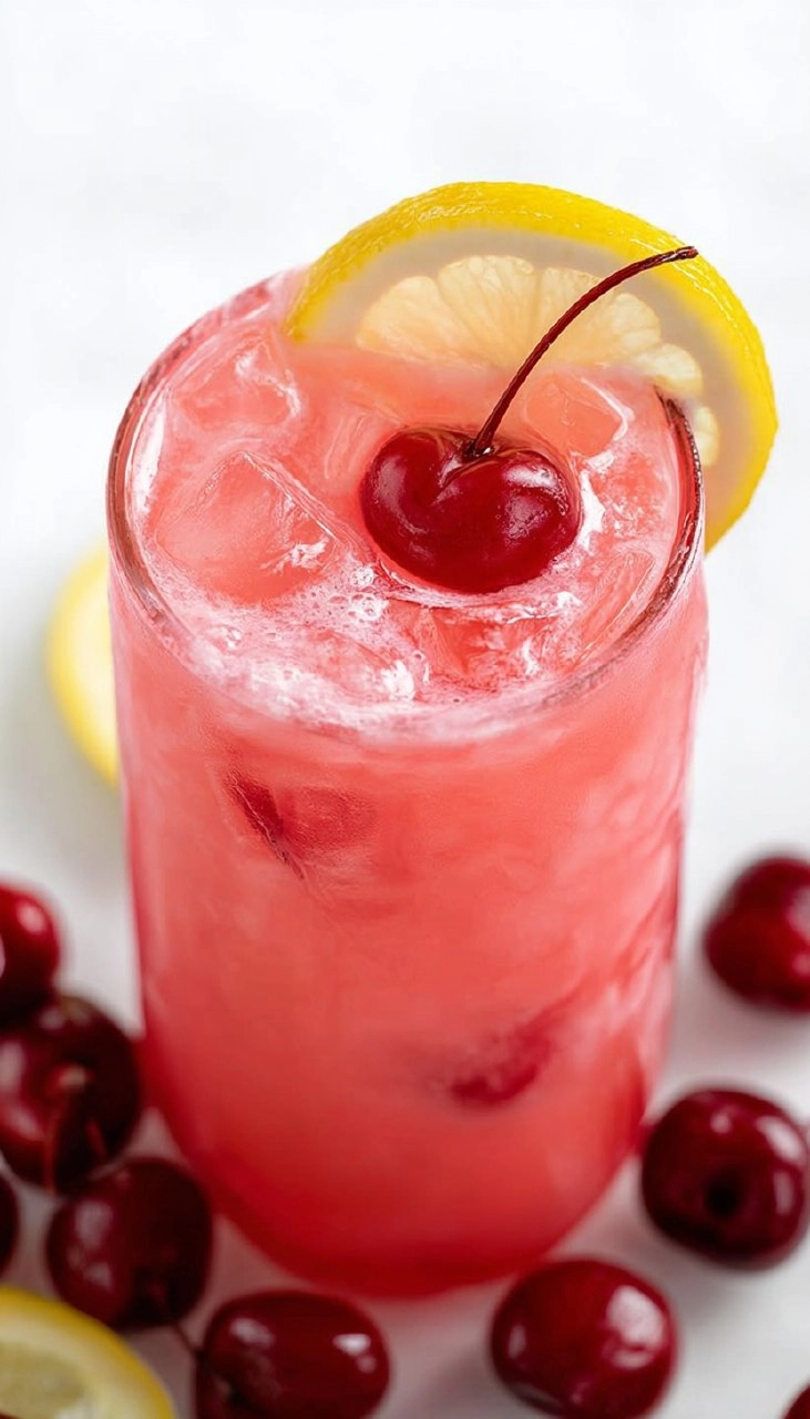 Creamy Cherry Lemonade - The Best Summer Drink! 57 Creamy Cherry Lemonade - The Best Summer Drink!