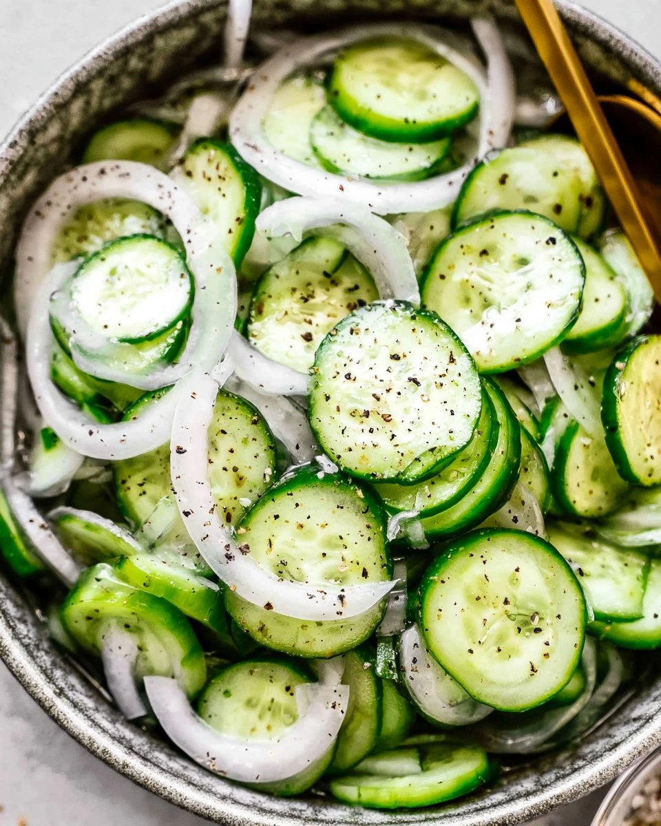 Cucumber Onion Salad