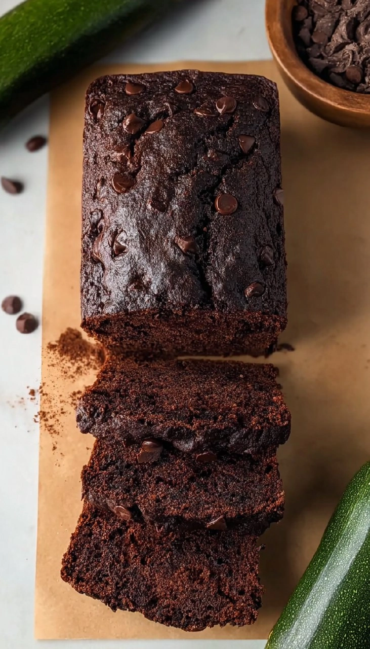 Double Chocolate Zucchini Bread 73 Double Chocolate Zucchini Bread