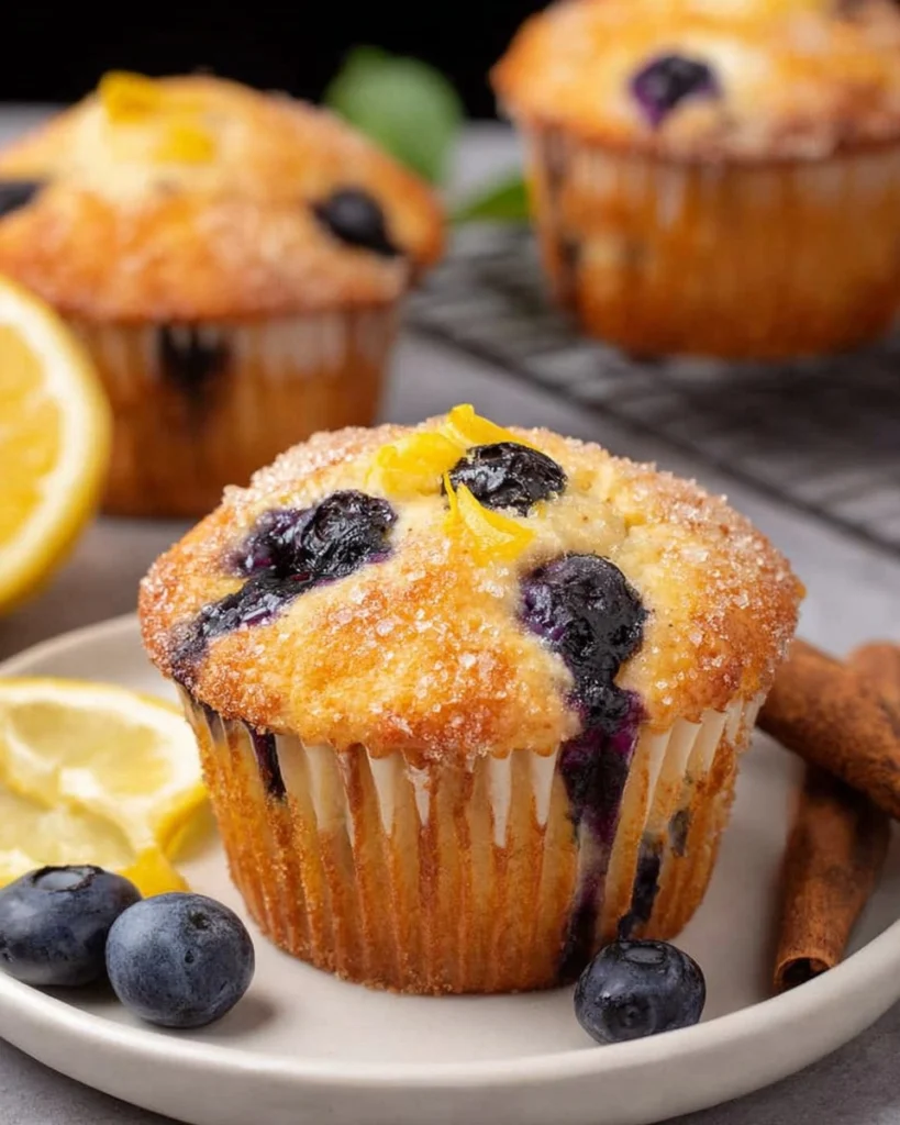 Lemon-Blueberry-Muffins-Recipe