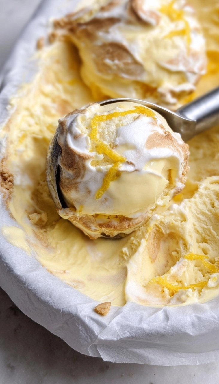 Lemon Meringue Pie Ice Cream
