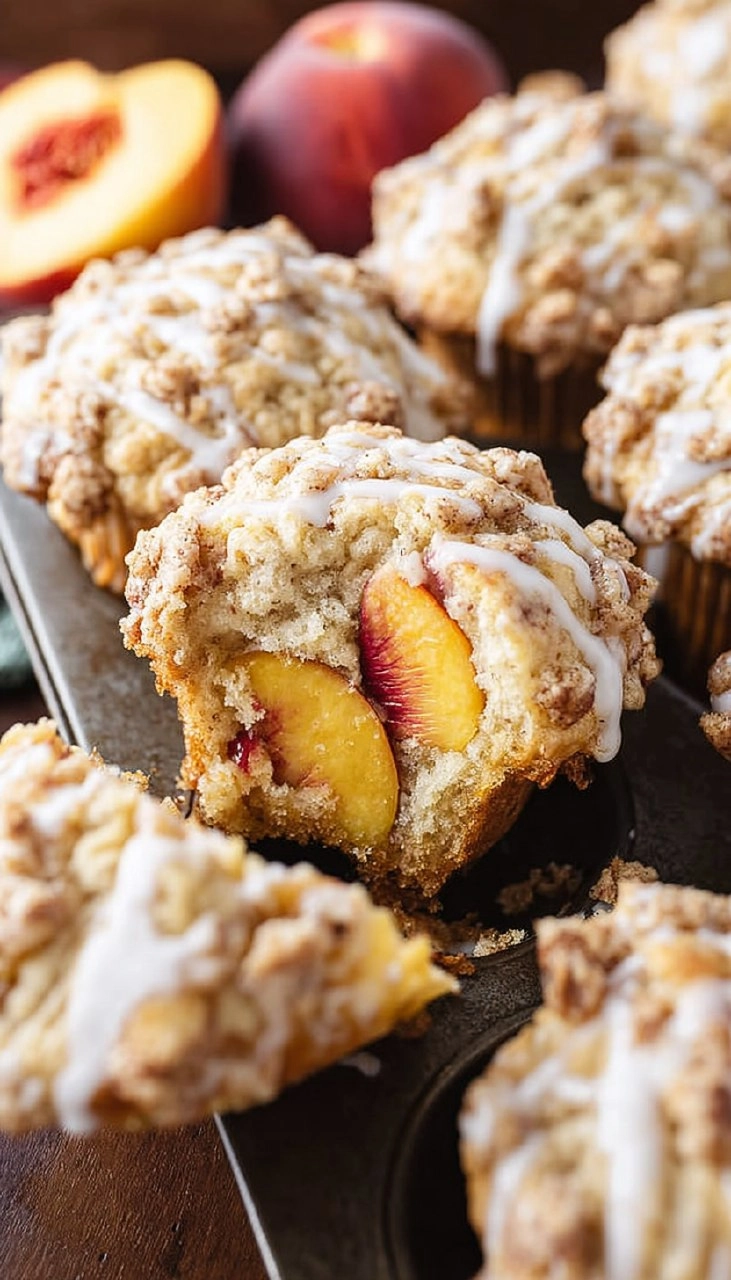 Peach Muffins 117 Peach Muffins