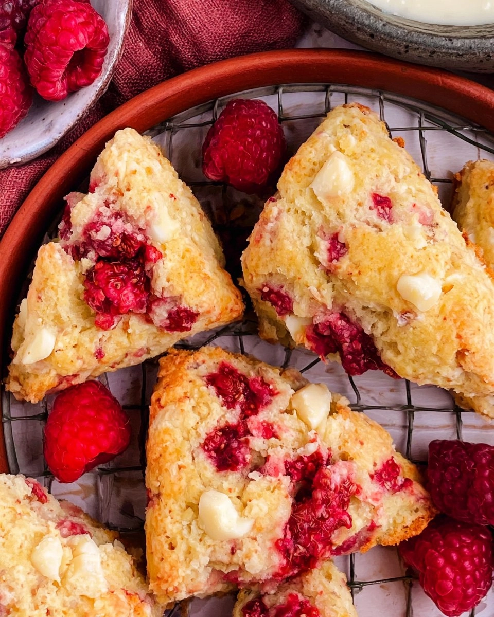 Raspberry White Chocolate Scones 88 Raspberry White Chocolate Scones