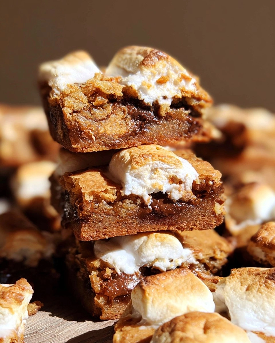 S'mores Blondies