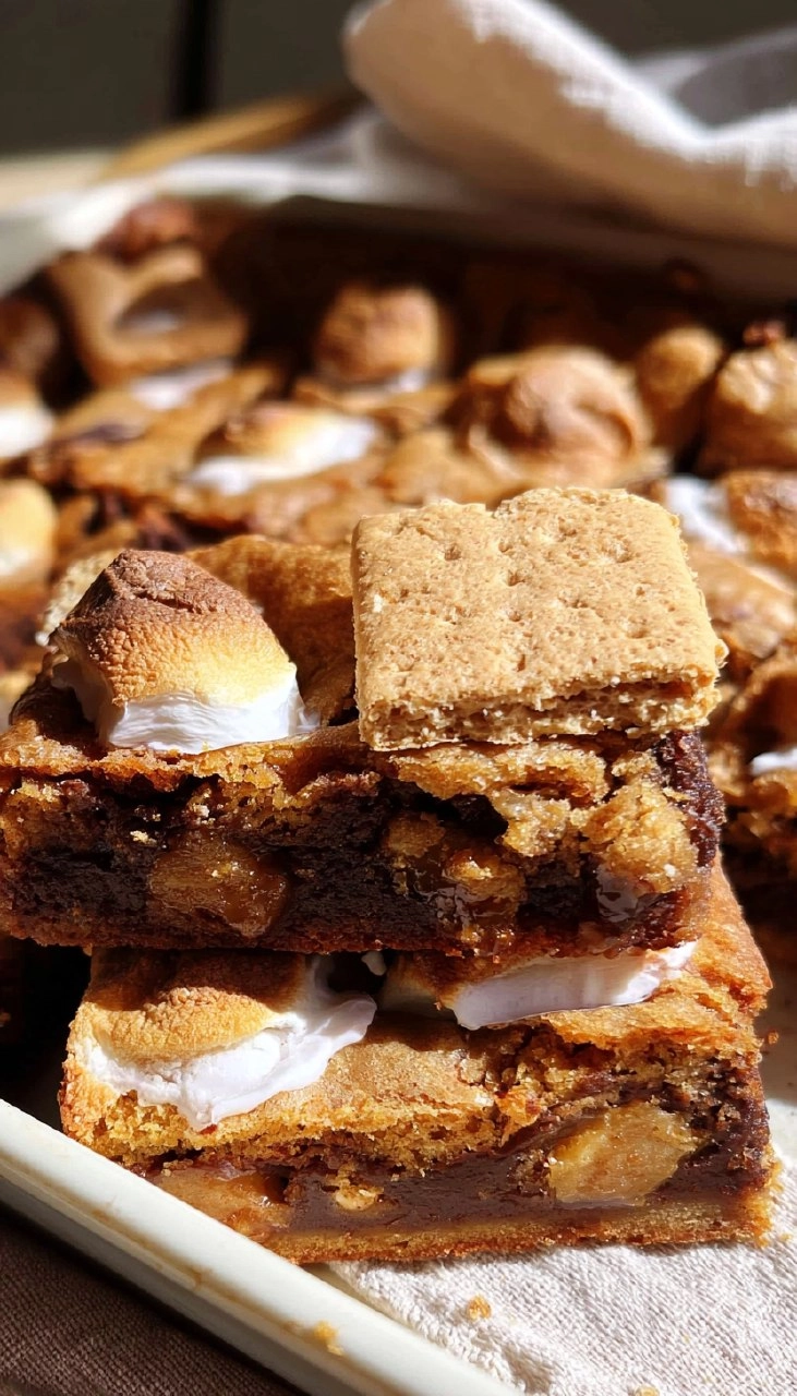 S'mores Blondies