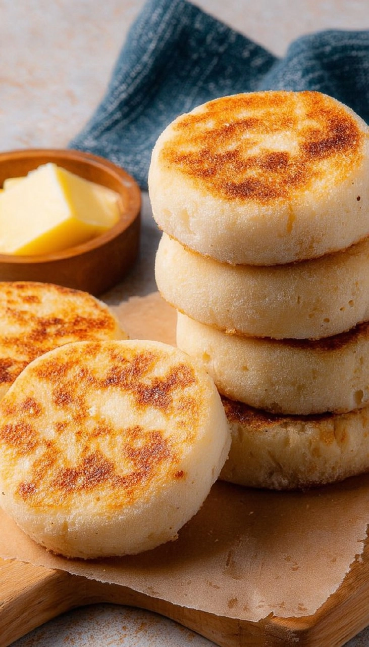 Sourdough English Muffins