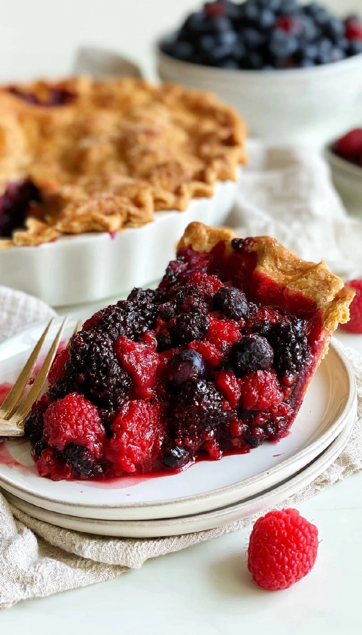 Summer Berry Pie (aka Triple Berry Pie) 85 Summer Berry Pie (aka Triple Berry Pie)