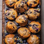 How-to-Make-Banana-Blueberry-Muffins-Recipe