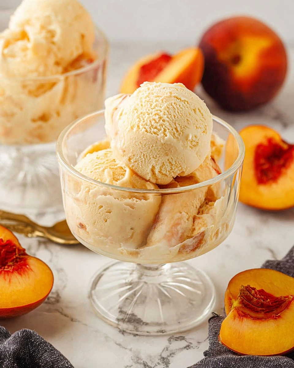 Peach Ice Cream 68 Peach Ice Cream