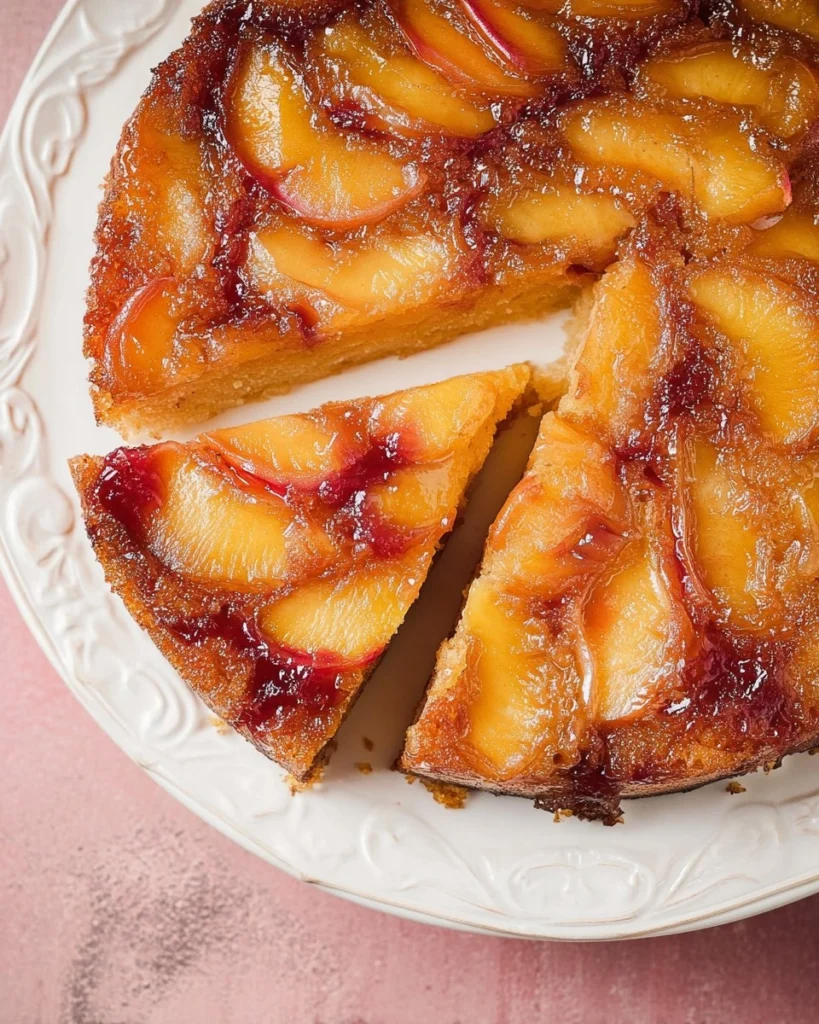 Peach Upside Down Cake 4 Peach-Upside-Down-Cake-Recipe