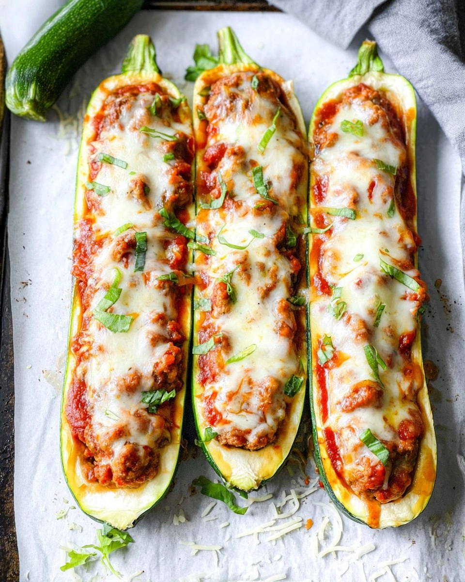 Sausage Stuffed Zucchini Boats 68 Sausage Stuffed Zucchini Boats