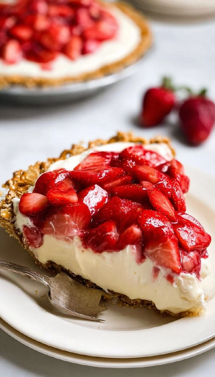 Strawberry Pretzel Pie 61 Strawberry Pretzel Pie