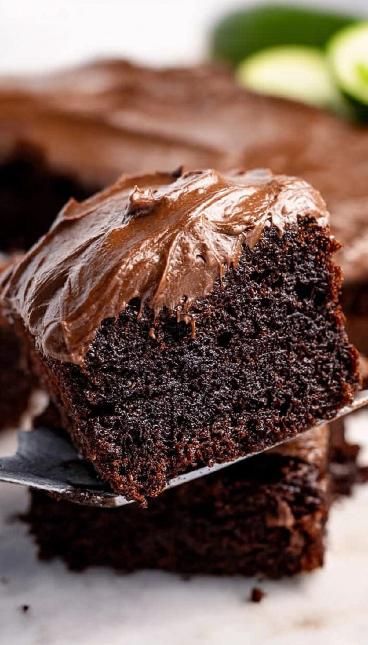 Chocolate Zucchini Snack Cake