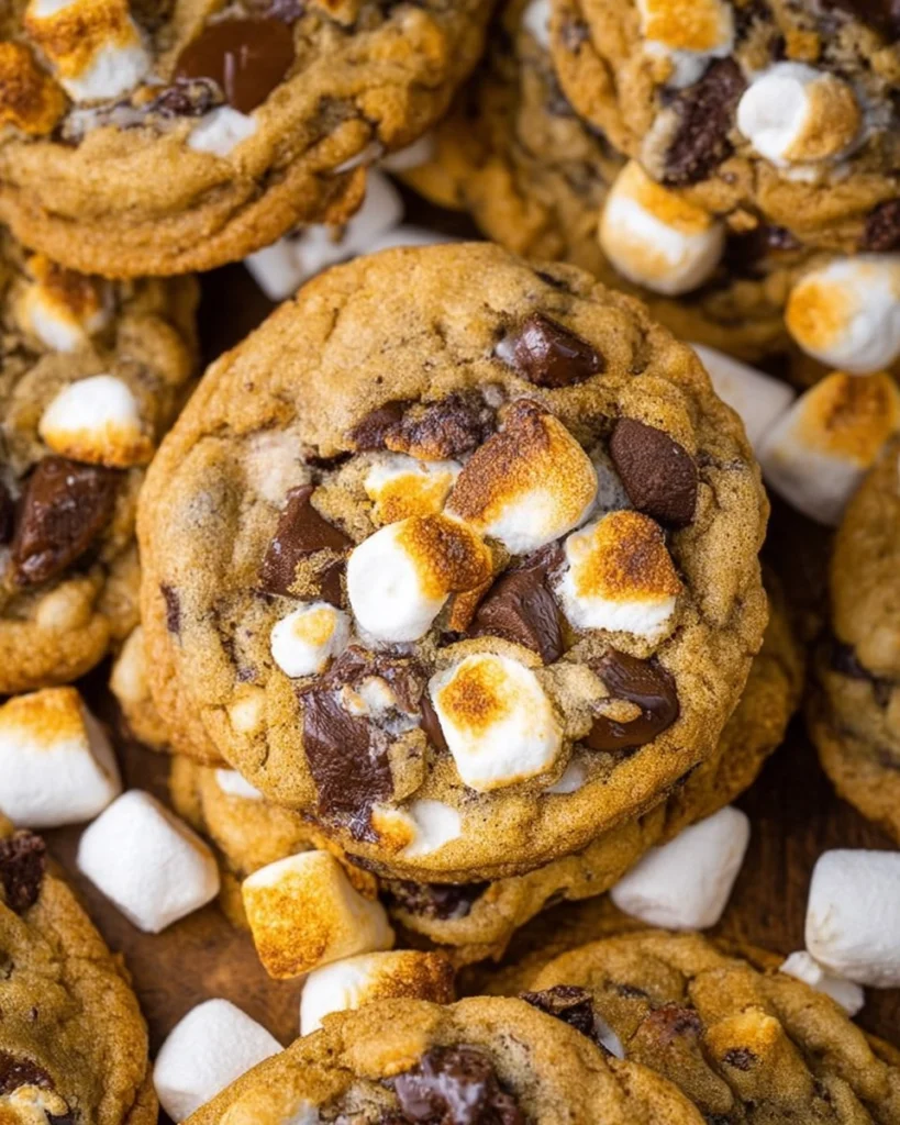The Best Easy S'mores Cookies (Chocolate Chip) 8 The-Best-Easy-Smores-Cookies-Chocolate-Chip-Recipe