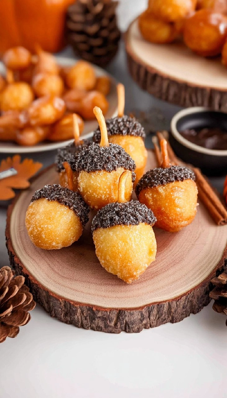 Acorn Donut Holes 53 Acorn Donut Holes
