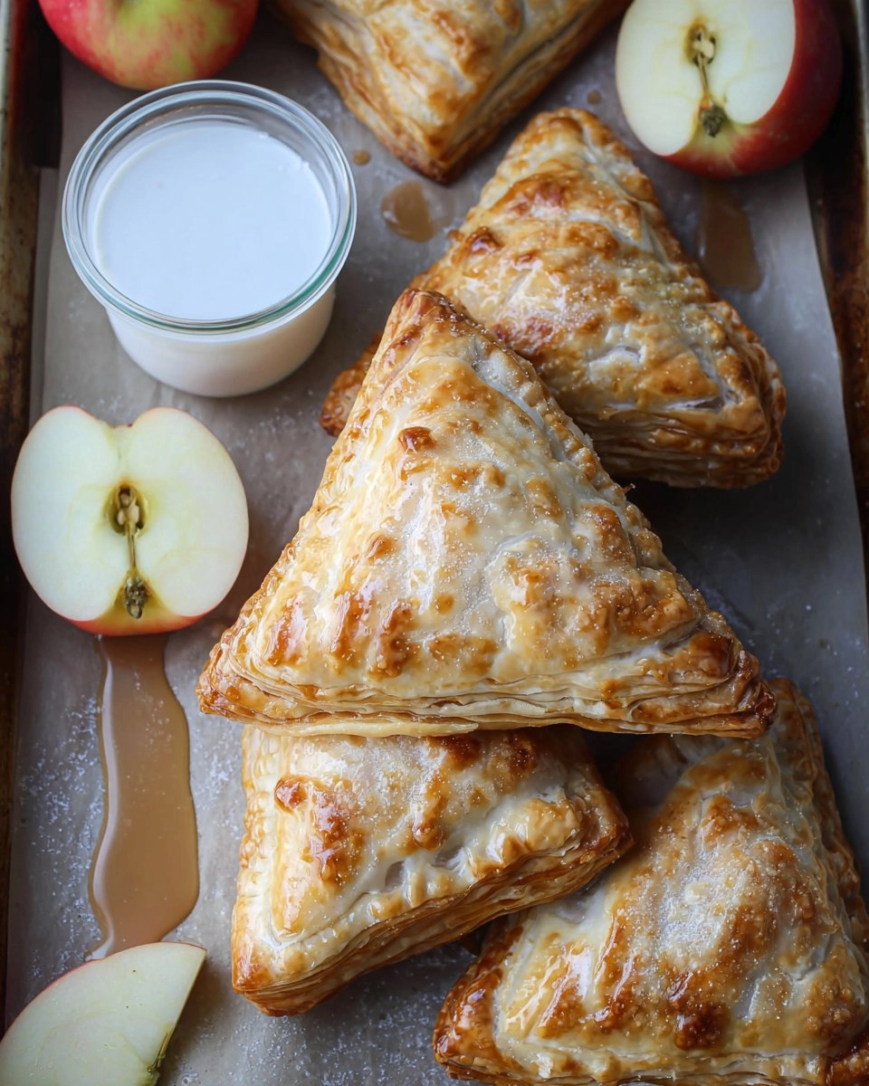 Apple Turnovers with Puff Pastry