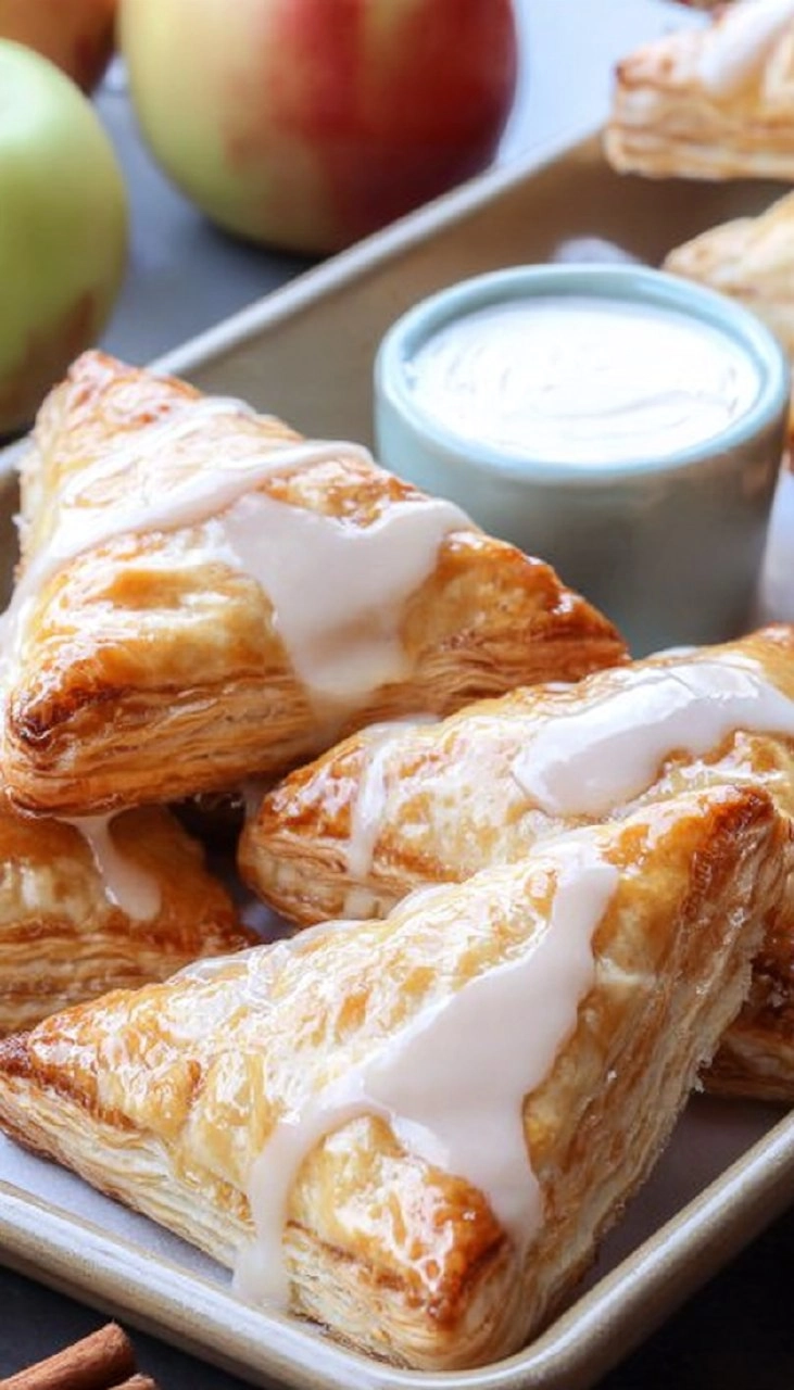 Apple Turnovers with Puff Pastry