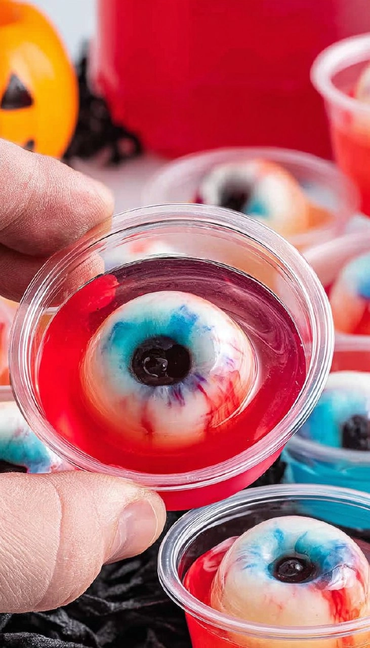 Eyeball Jello Shots 49 Eyeball Jello Shots