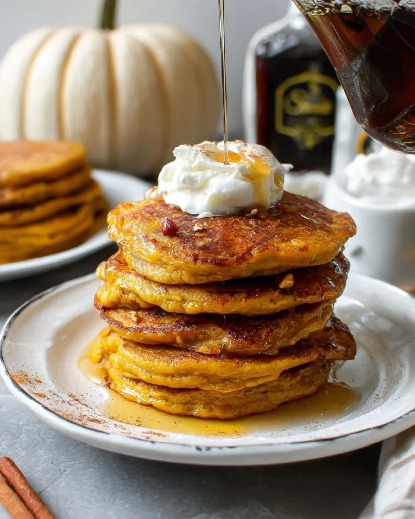 Fluffy-Pumpkin-Pancakes-Recipe