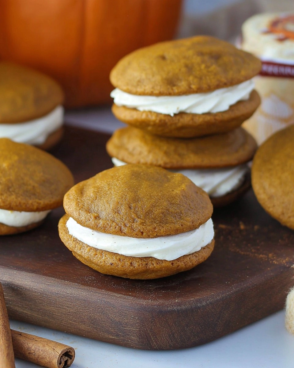 Pumpkin Whoopie Pies with Cream Cheese Filling 104 Pumpkin Whoopie Pies with Cream Cheese Filling