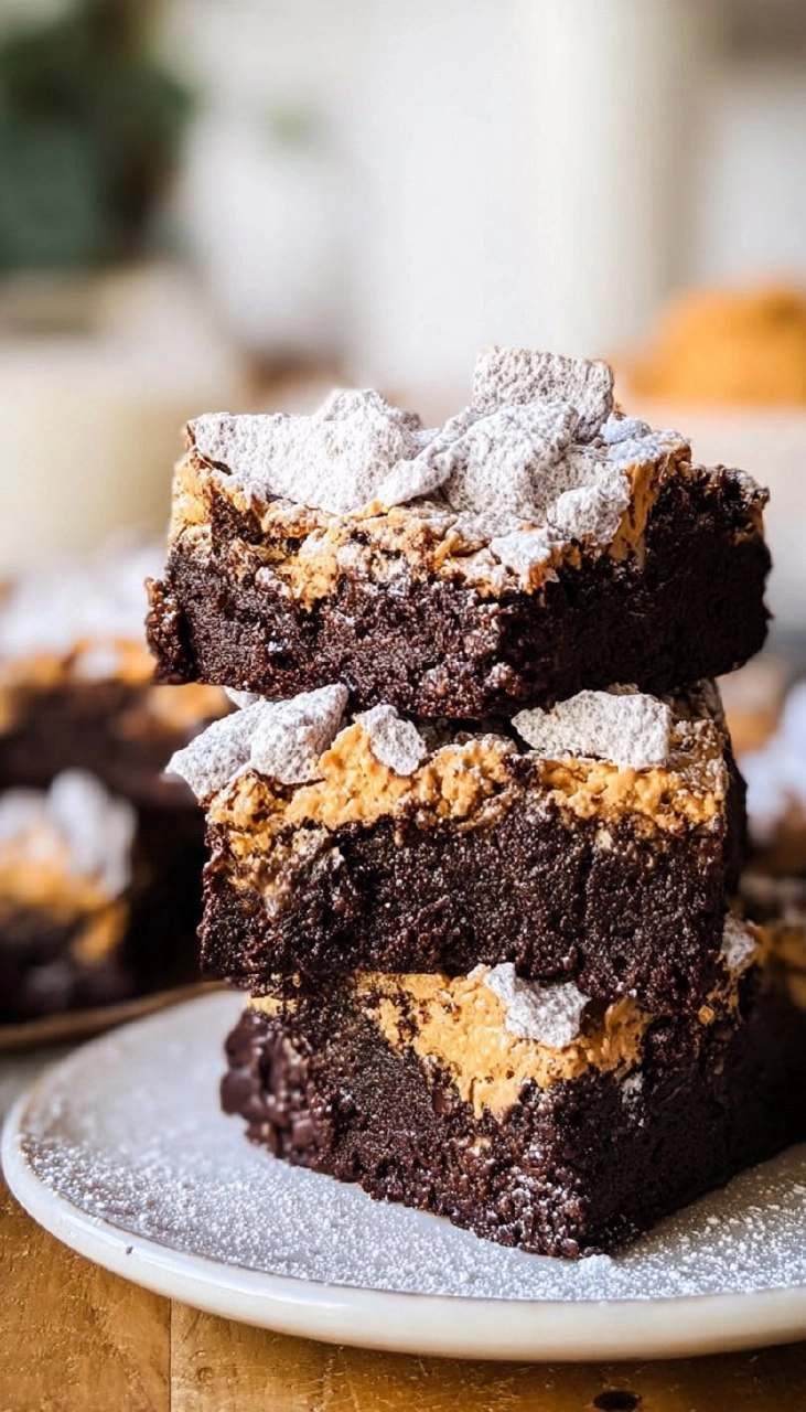 Puppy Chow Brownies 101 Puppy Chow Brownies